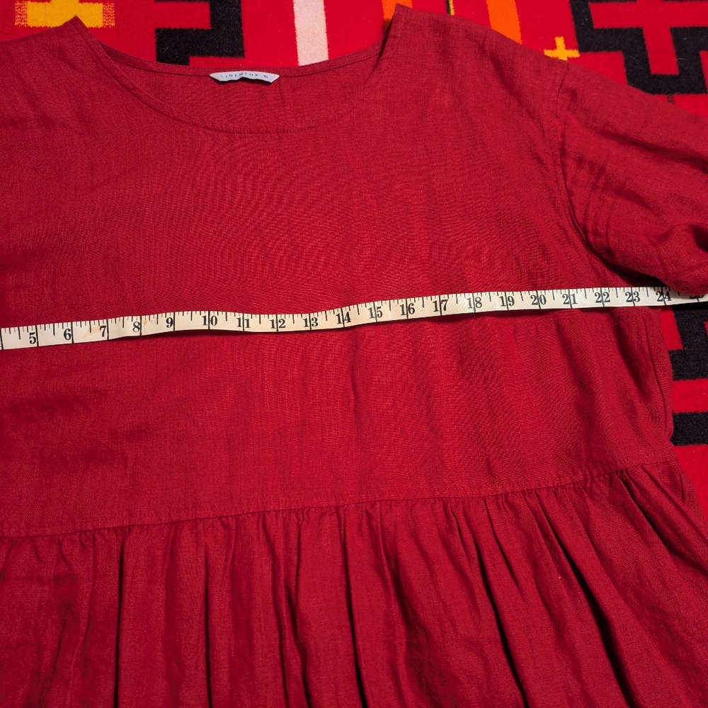 Linenfox Anna Smock Dress - Picture 3 of 3